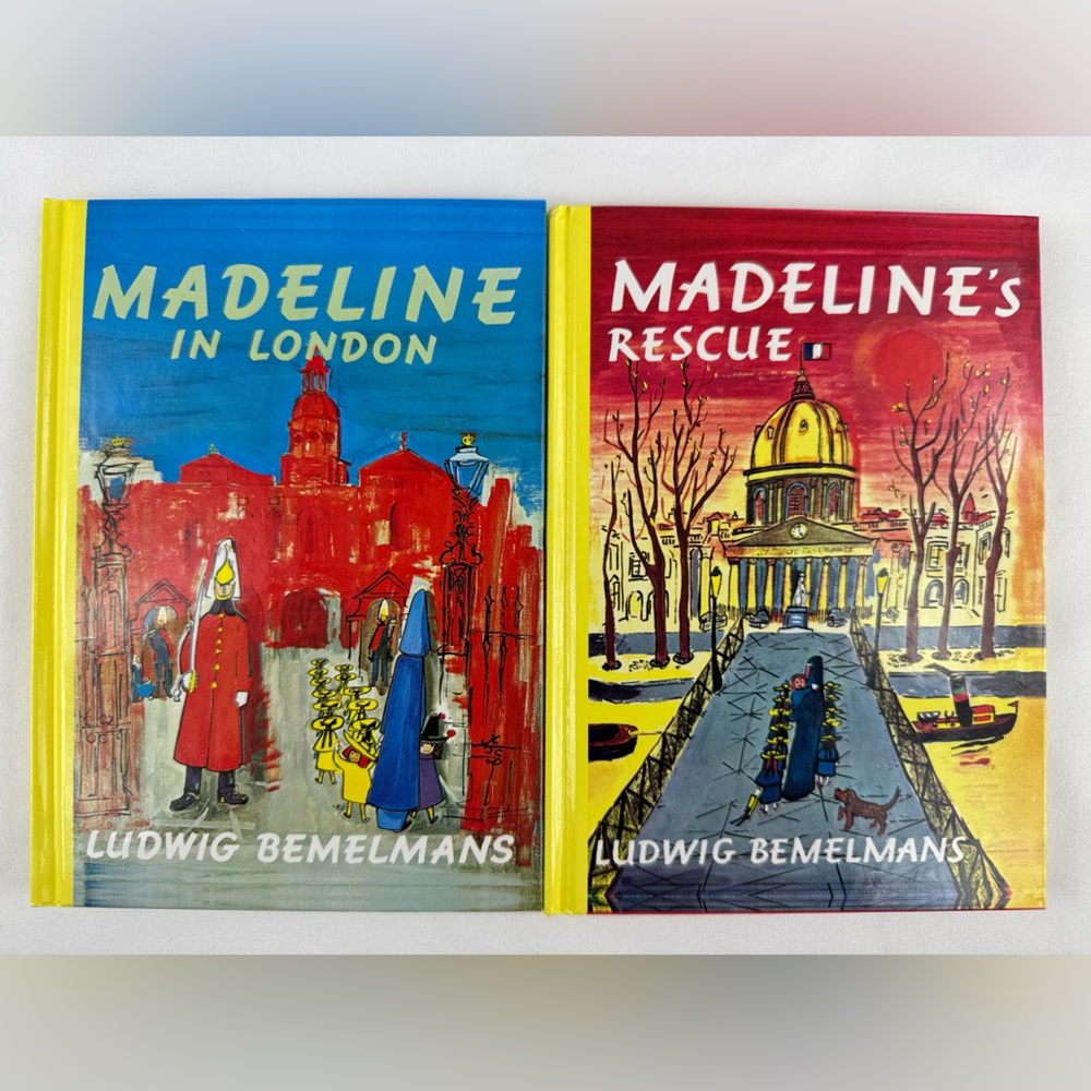 Vintage 90’s Edition Set of 2 Madeline Books